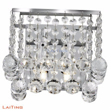 Small crystal chandelier lamp chandelier iron wall light indoor modern